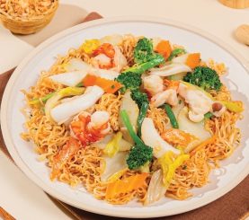 Mì xào hải sản