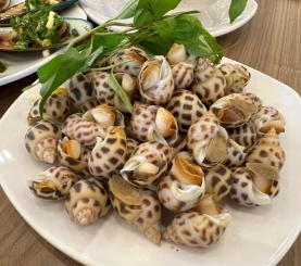 Ốc hương nướng mọi