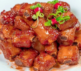 Sườn non rim mặn