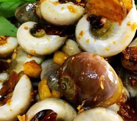Ốc mỡ cháy tỏi