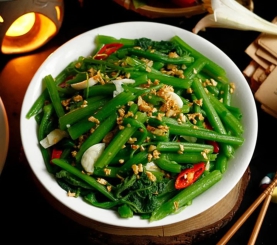 Rau thập cẩm xào tỏi