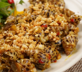 Ốc hương xào bơ tỏi/ bơ cay