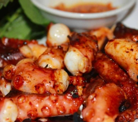 Bạch tuộc nướng