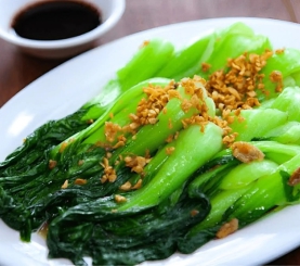 Cải thìa xào tỏi