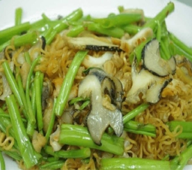 Mì xào ốc giác
