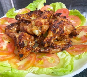 Gà chiên mắm