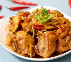 Gà xào sả ớt