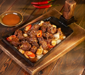 Bò thiếc bảng gang
