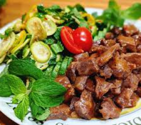 Gỏi bò kéo pháo