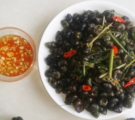 Ốc đắng luộc