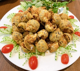 Ốc hương rang muối