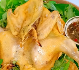 Gà nổ muối hột