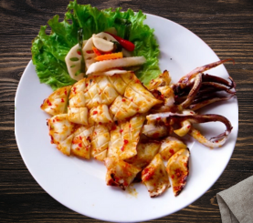Mực nướng muối ớt