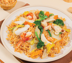 Mì xào hải sản