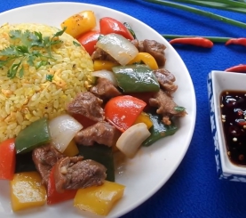 Cơm bò lúc lắc