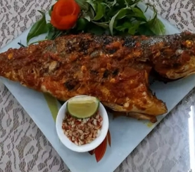 Cá Cam nướng muối ớt