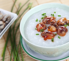 Cháo sò huyết