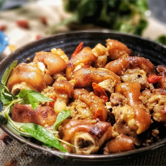 Giò heo giả cầy