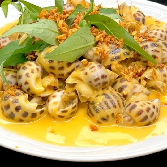 Ốc hương sốt trứng muối