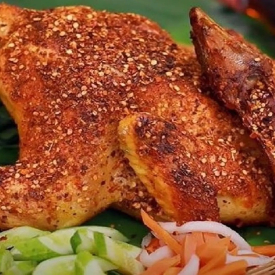 Gà nướng muối ớt