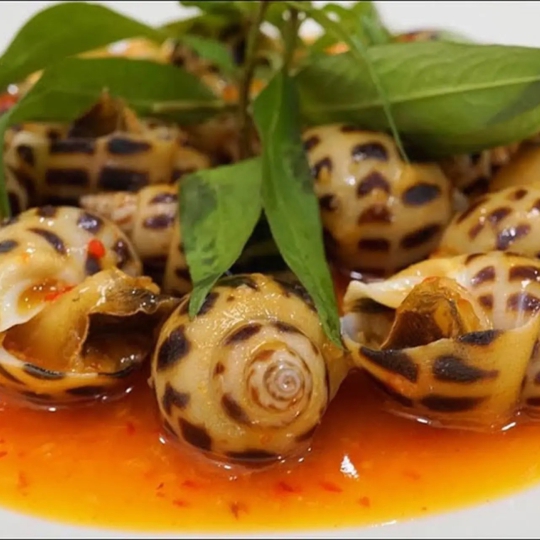 Ốc hương rang me