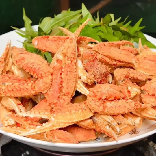 Càng ghẹ rang muối