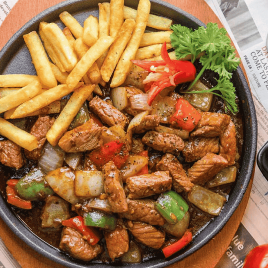 Bò lúc lắc khoai tây