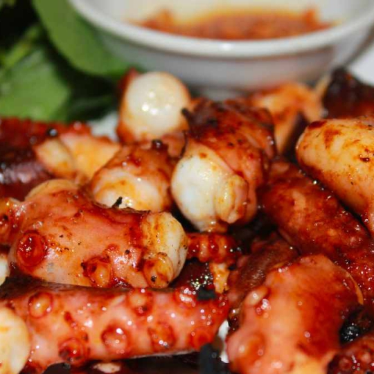 Bạch tuộc nướng