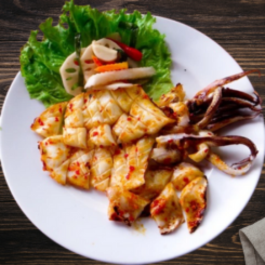 Mực nướng muối ớt