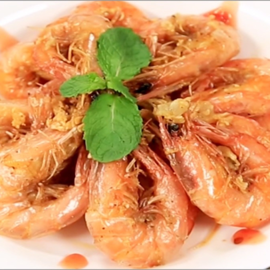 Tôm sốt bơ tỏi